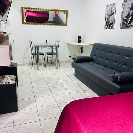 Sala living em prédio Familiar na Av da Praia Santos  Bagian luar foto
